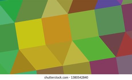 Geometric design. Colorful gradient mosaic background. Geometric triangle, mosaic, abstract background. Mosaic, color background. Mosaic texture. The effect of stained glass. EPS 10 Vector