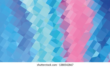 Geometric design. Colorful gradient mosaic background. Geometric triangle, mosaic, abstract background. Mosaic, color background. Mosaic texture. The effect of stained glass. EPS 10 Vector