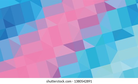 Geometric design. Colorful gradient mosaic background. Geometric triangle, mosaic, abstract background. Mosaic, color background. Mosaic texture. The effect of stained glass. EPS 10 Vector