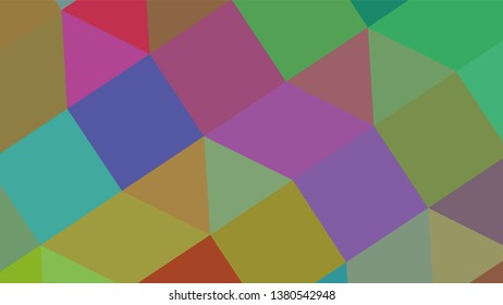 Geometric design. Colorful gradient mosaic background. Geometric triangle, mosaic, abstract background. Mosaic, color background. Mosaic texture. The effect of stained glass. EPS 10 Vector