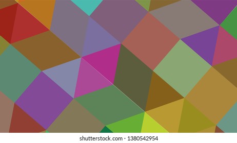 Geometric design. Colorful gradient mosaic background. Geometric triangle, mosaic, abstract background. Mosaic, color background. Mosaic texture. The effect of stained glass. EPS 10 Vector