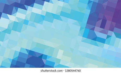 Geometric design. Colorful gradient mosaic background. Geometric triangle, mosaic, abstract background. Mosaic, color background. Mosaic texture. The effect of stained glass. EPS 10 Vector