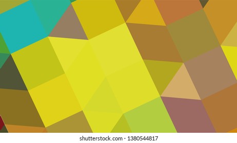 Geometric design. Colorful gradient mosaic background. Geometric triangle, mosaic, abstract background. Mosaic, color background. Mosaic texture. The effect of stained glass. EPS 10 Vector
