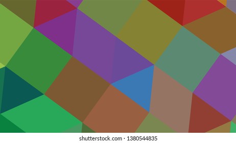 Geometric design. Colorful gradient mosaic background. Geometric triangle, mosaic, abstract background. Mosaic, color background. Mosaic texture. The effect of stained glass. EPS 10 Vector