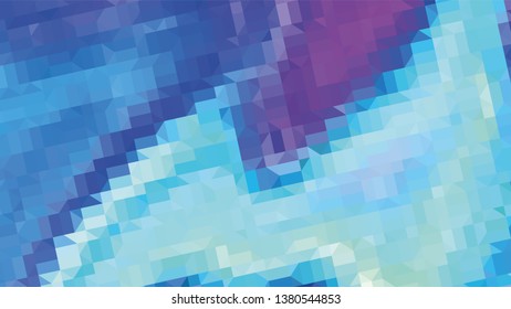 Geometric design. Colorful gradient mosaic background. Geometric triangle, mosaic, abstract background. Mosaic, color background. Mosaic texture. The effect of stained glass. EPS 10 Vector