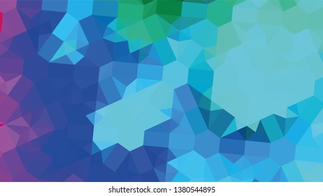 Geometric design. Colorful gradient mosaic background. Geometric triangle, mosaic, abstract background. Mosaic, color background. Mosaic texture. The effect of stained glass. EPS 10 Vector