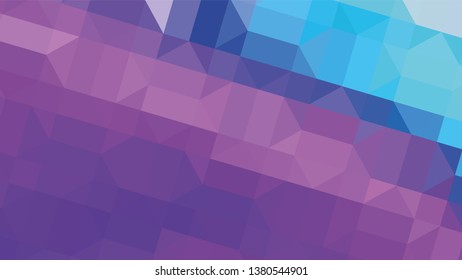 Geometric design. Colorful gradient mosaic background. Geometric triangle, mosaic, abstract background. Mosaic, color background. Mosaic texture. The effect of stained glass. EPS 10 Vector