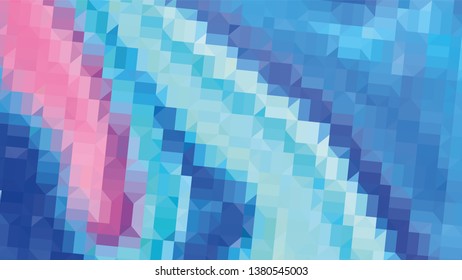 Geometric design. Colorful gradient mosaic background. Geometric triangle, mosaic, abstract background. Mosaic, color background. Mosaic texture. The effect of stained glass. EPS 10 Vector