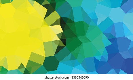 Geometric design. Colorful gradient mosaic background. Geometric triangle, mosaic, abstract background. Mosaic, color background. Mosaic texture. The effect of stained glass. EPS 10 Vector