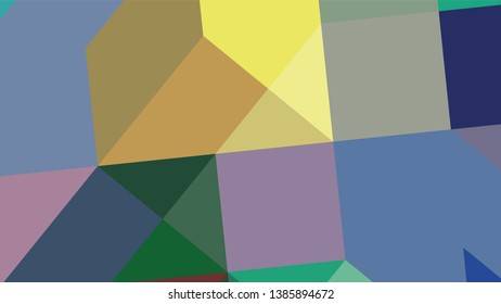 Geometric design. Colorful gradient mosaic background. Geometric triangle, mosaic, abstract background. Mosaic, one-color background. Mosaic texture. The effect of stained glass. EPS 10 Vector