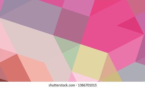 Geometric design. Colorful gradient mosaic background. Geometric triangle, mosaic, abstract background. The effect of stained glass. EPS 10 Vector 