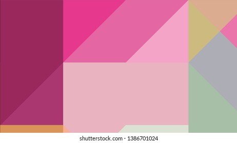 Geometric design. Colorful gradient mosaic background. Geometric triangle, mosaic, abstract background. The effect of stained glass. EPS 10 Vector 