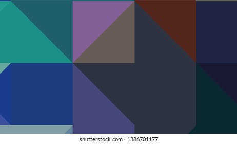 Geometric design. Colorful gradient mosaic background. Geometric triangle, mosaic, abstract background. The effect of stained glass. EPS 10 Vector 