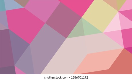 Geometric design. Colorful gradient mosaic background. Geometric triangle, mosaic, abstract background. Mosaic, color background. Mosaic texture. The effect of stained glass. EPS 10 Vector