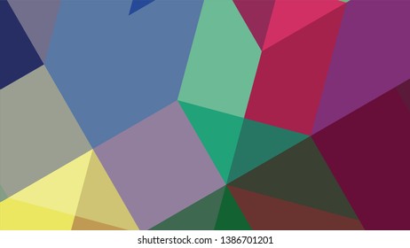Geometric design. Colorful gradient mosaic background. Geometric triangle, mosaic, abstract background. The effect of stained glass. EPS 10 Vector 