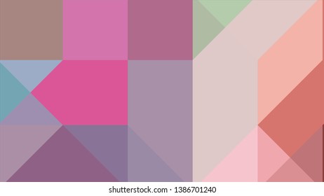 Geometric design. Colorful gradient mosaic background. Geometric triangle, mosaic, abstract background. The effect of stained glass. EPS 10 Vector 