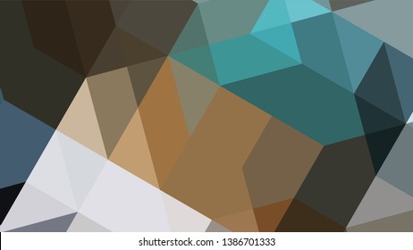 Geometric design. Colorful gradient mosaic background. Geometric triangle, mosaic, abstract background. The effect of stained glass. EPS 10 Vector 