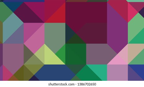 Geometric design. Colorful gradient mosaic background. Geometric triangle, mosaic, abstract background. The effect of stained glass. EPS 10 Vector 