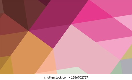 Geometric design. Colorful gradient mosaic background. Geometric triangle, mosaic, abstract background. The effect of stained glass. EPS 10 Vector 