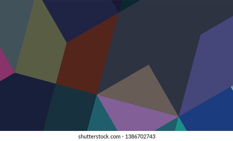 Geometric design. Colorful gradient mosaic background. Geometric triangle, mosaic, abstract background. The effect of stained glass. EPS 10 Vector 