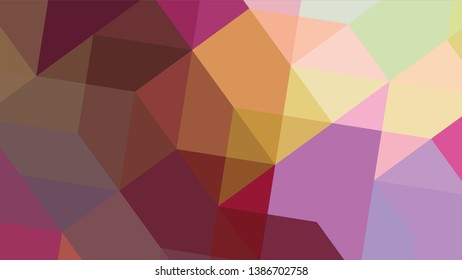 Geometric design. Colorful gradient mosaic background. Geometric triangle, mosaic, abstract background. The effect of stained glass. EPS 10 Vector 