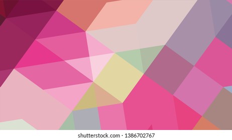 Geometric design. Colorful gradient mosaic background. Geometric triangle, mosaic, abstract background. The effect of stained glass. EPS 10 Vector 