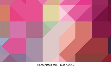 Geometric design. Colorful gradient mosaic background. Geometric triangle, mosaic, abstract background. The effect of stained glass. EPS 10 Vector 