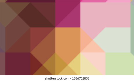 Geometric design. Colorful gradient mosaic background. Geometric triangle, mosaic, abstract background. The effect of stained glass. EPS 10 Vector 