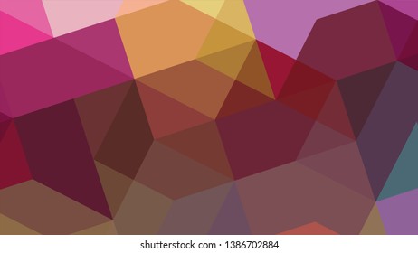 Geometric design. Colorful gradient mosaic background. Geometric triangle, mosaic, abstract background. The effect of stained glass. EPS 10 Vector 