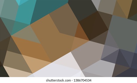 Geometric design. Colorful gradient mosaic background. Geometric triangle, mosaic, abstract background. The effect of stained glass. EPS 10 Vector 
