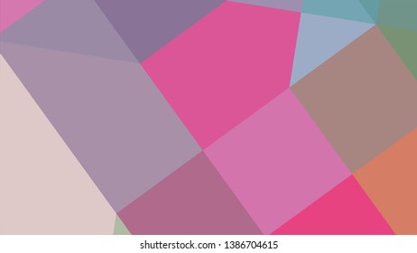 Geometric design. Colorful gradient mosaic background. Geometric triangle, mosaic, abstract background. The effect of stained glass. EPS 10 Vector 
