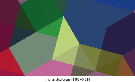 Geometric design. Colorful gradient mosaic background. Geometric triangle, mosaic, abstract background. The effect of stained glass. EPS 10 Vector 