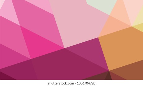 Geometric design. Colorful gradient mosaic background. Geometric triangle, mosaic, abstract background. The effect of stained glass. EPS 10 Vector 