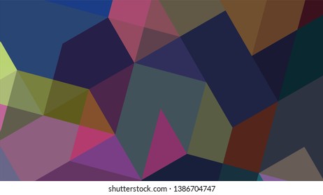 Geometric design. Colorful gradient mosaic background. Geometric triangle, mosaic, abstract background. Mosaic, color background. Mosaic texture. The effect of stained glass. EPS 10 Vector