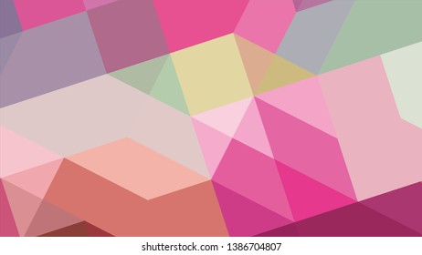 Geometric design. Colorful gradient mosaic background. Geometric triangle, mosaic, abstract background. The effect of stained glass. EPS 10 Vector 