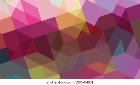 Geometric design. Colorful gradient mosaic background. Geometric triangle, mosaic, abstract background. The effect of stained glass. EPS 10 Vector 