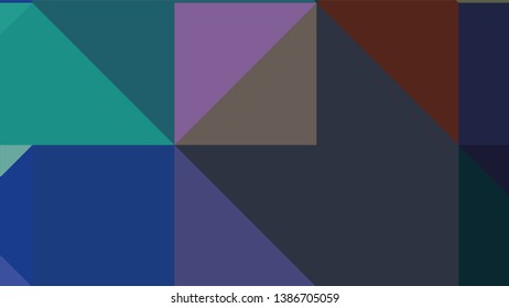 Geometric design. Colorful gradient mosaic background. Geometric triangle, mosaic, abstract background. The effect of stained glass. EPS 10 Vector 