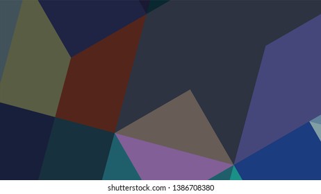 Geometric design. Colorful gradient mosaic background. Geometric triangle, mosaic, abstract background. The effect of stained glass. EPS 10 Vector 
