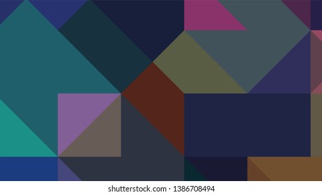 Geometric design. Colorful gradient mosaic background. Geometric triangle, mosaic, abstract background. Mosaic, color background. Mosaic texture. The effect of stained glass. EPS 10 Vector