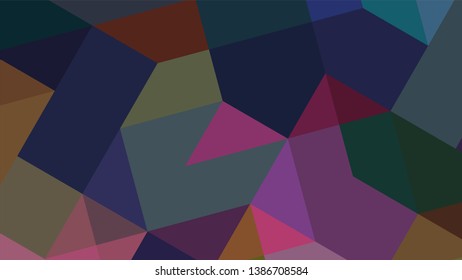 Geometric design. Colorful gradient mosaic background. Geometric triangle, mosaic, abstract background. Mosaic, color background. Mosaic texture. The effect of stained glass. EPS 10 Vector