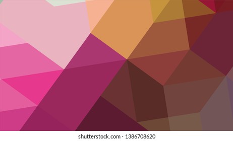 Geometric design. Colorful gradient mosaic background. Geometric triangle, mosaic, abstract background. Mosaic, color background. Mosaic texture. The effect of stained glass. EPS 10 Vector