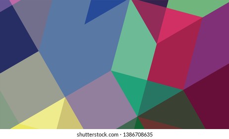 Geometric design. Colorful gradient mosaic background. Geometric triangle, mosaic, abstract background. Mosaic, color background. Mosaic texture. The effect of stained glass. EPS 10 Vector