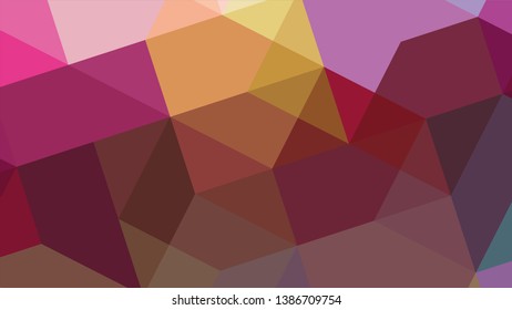 Geometric design. Colorful gradient mosaic background. Geometric triangle, mosaic, abstract background. Mosaic, color background. Mosaic texture. The effect of stained glass. EPS 10 Vector