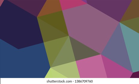 Geometric design. Colorful gradient mosaic background. Geometric triangle, mosaic, abstract background. Mosaic, color background. Mosaic texture. The effect of stained glass. EPS 10 Vector