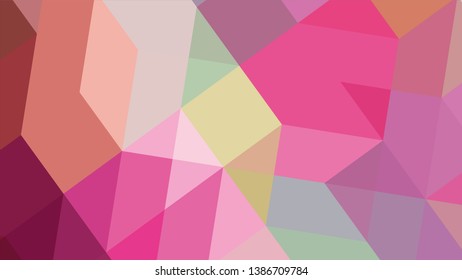 Geometric design. Colorful gradient mosaic background. Geometric triangle, mosaic, abstract background. Mosaic, color background. Mosaic texture. The effect of stained glass. EPS 10 Vector