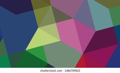 Geometric design. Colorful gradient mosaic background. Geometric triangle, mosaic, abstract background. Mosaic, color background. Mosaic texture. The effect of stained glass. EPS 10 Vector