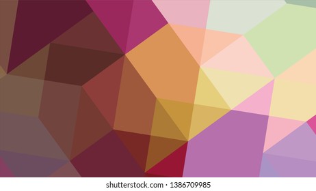 Geometric design. Colorful gradient mosaic background. Geometric triangle, mosaic, abstract background. Mosaic, color background. Mosaic texture. The effect of stained glass. EPS 10 Vector