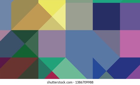 Geometric design. Colorful gradient mosaic background. Geometric triangle, mosaic, abstract background. Mosaic, color background. Mosaic texture. The effect of stained glass. EPS 10 Vector