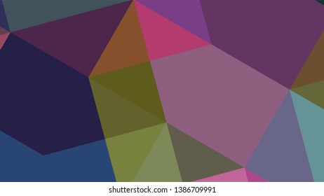 Geometric design. Colorful gradient mosaic background. Geometric triangle, mosaic, abstract background. Mosaic, color background. Mosaic texture. The effect of stained glass. EPS 10 Vector