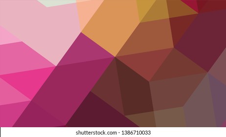 Geometric design. Colorful gradient mosaic background. Geometric triangle, mosaic, abstract background. Mosaic, color background. Mosaic texture. The effect of stained glass. EPS 10 Vector